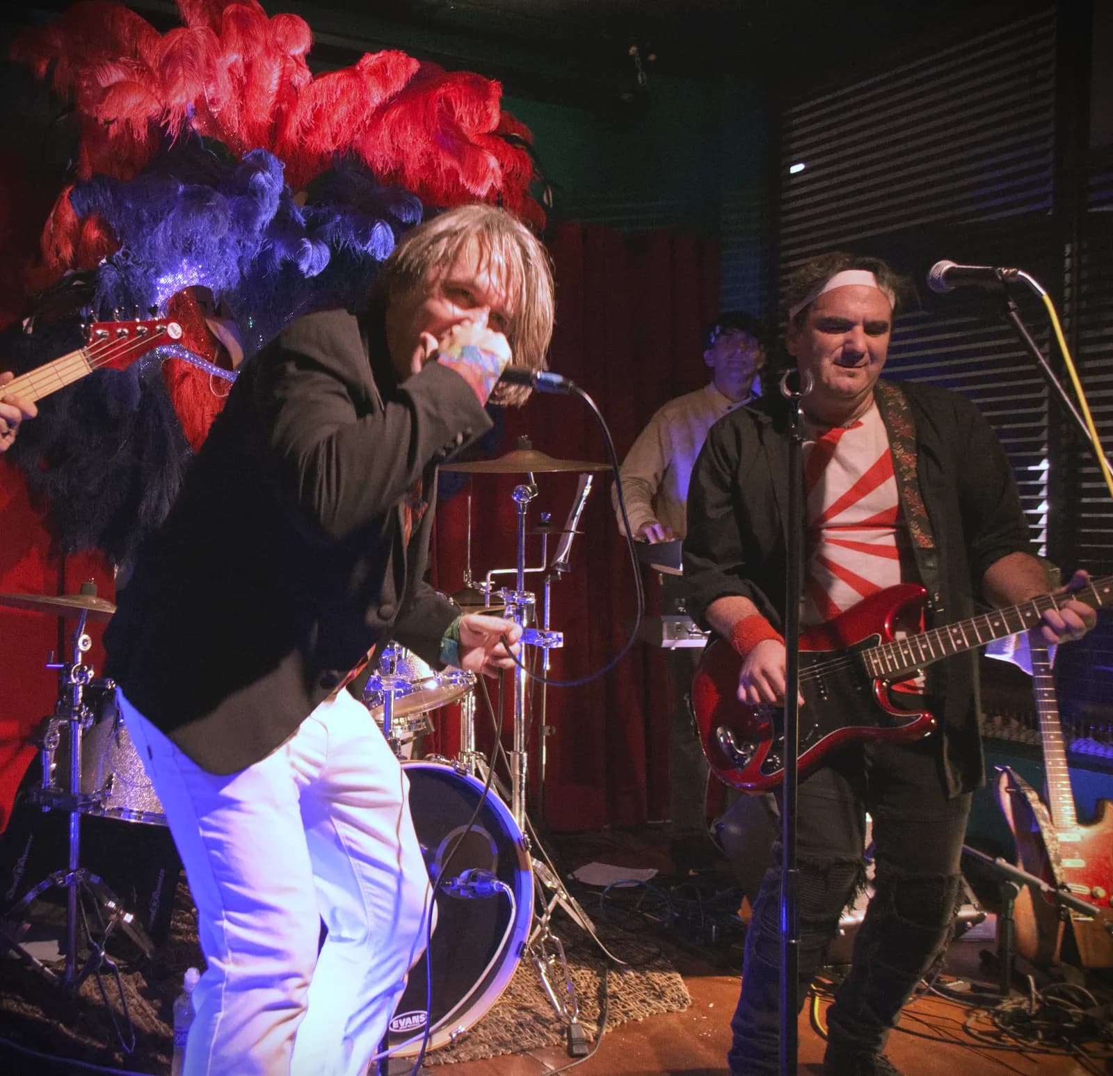 Notorious performing 80s anthems live