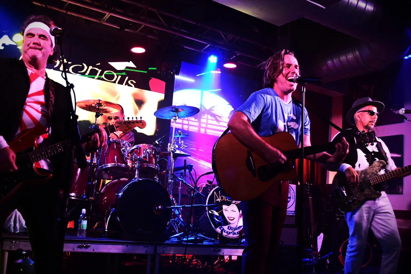 The full Notorious lineup performing on stage